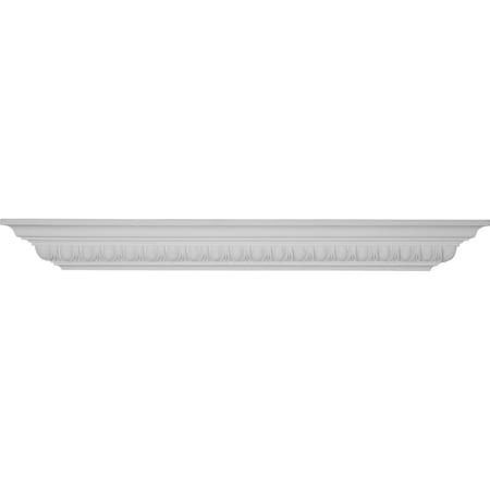 Ekena Millwork 36"W x 3 7/8"H x 5 1/4"P Egg & Dart Shelf SH36X04X05EG